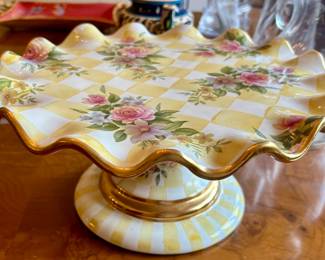 Mackenzie Childs cake stand