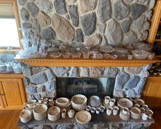 china settings, crystal