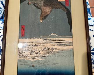 Hiroshege woodblock