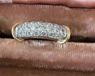 What a sparkler!  ring size 5 