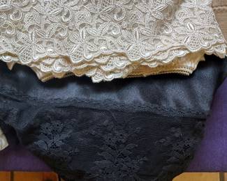 Vintage lace half slips 