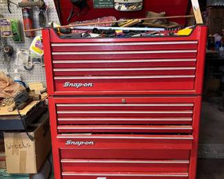 Snap-on Rolling Toolbox and Tools