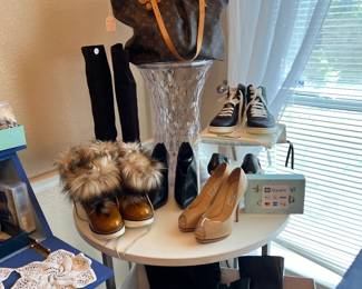 Prada, LV, Jimmy Choo, Marc Jacobs