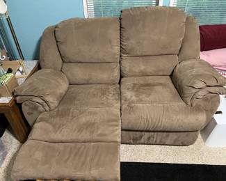 Brown Recliner Loveseat