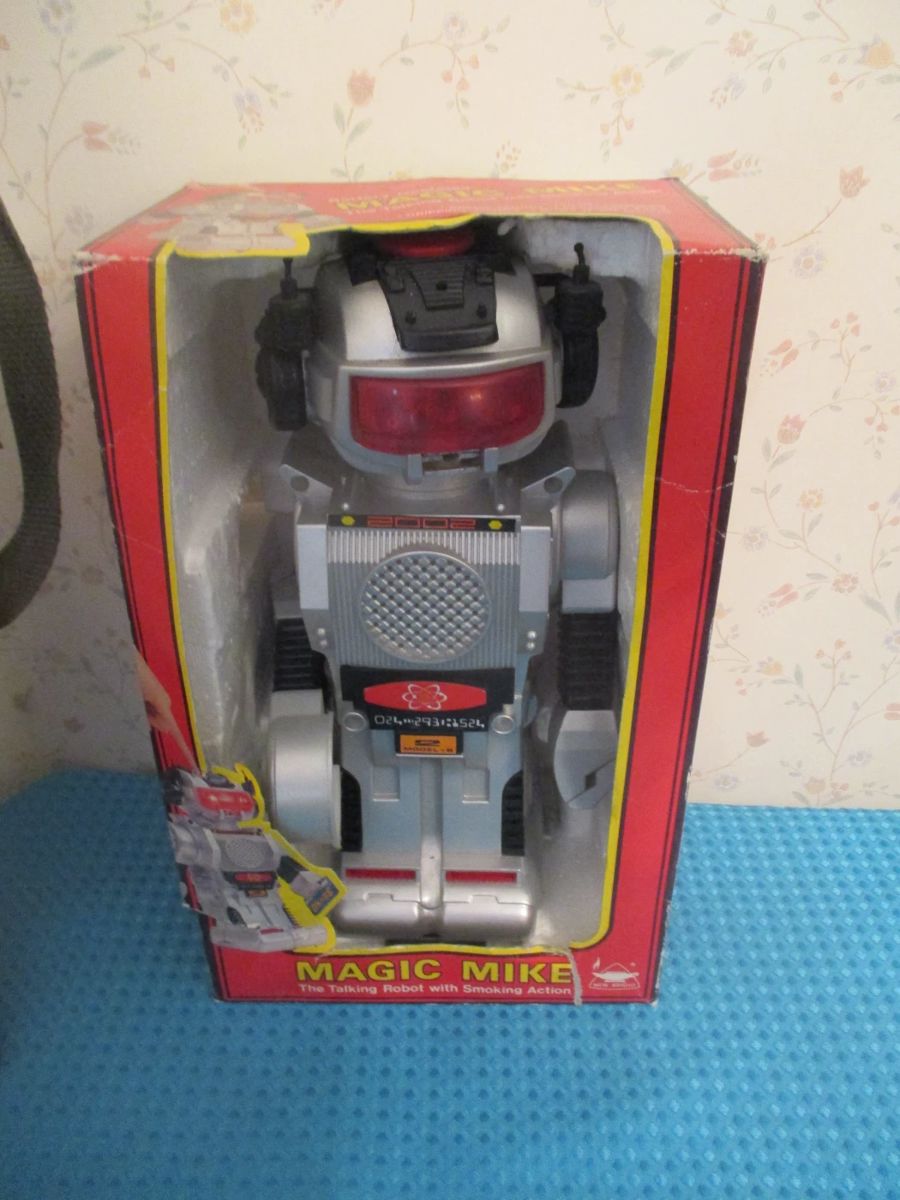 Magic mike talking robot in original box