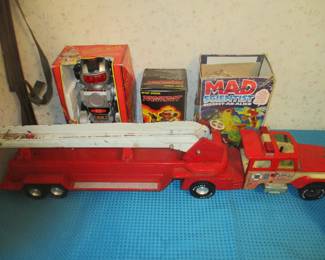Toy fire truck