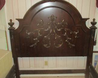 Carved headboard 