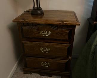 One of a pair of night stands
