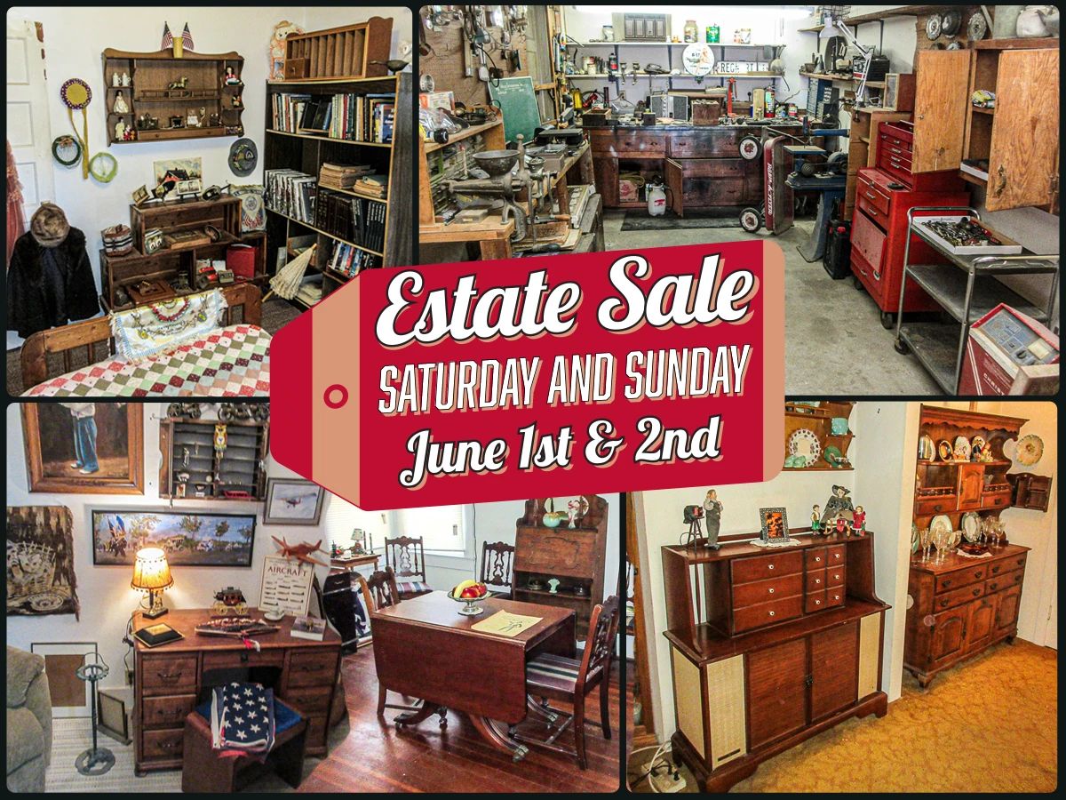 2nd of 2 Estate Sales in Escalon by Treasures... starts on 6/1/2024