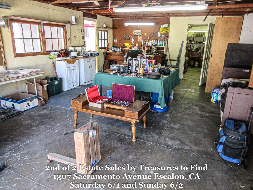2nd of 2 Estate Sales in Escalon by Treasures... starts on 6/1/2024