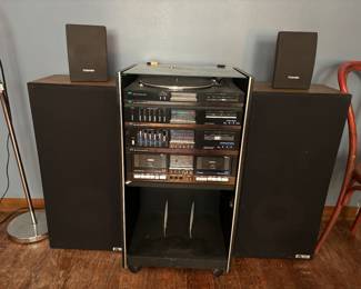 Vintage stereo system