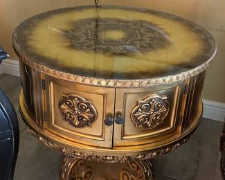 Vintage French mid century table