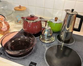 Vintage tea kettle, coffee urn