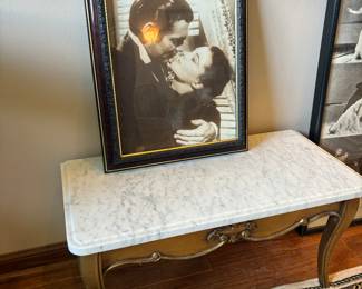Marble top table 