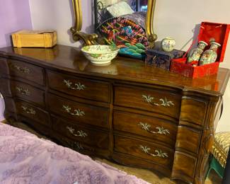 Nice nine drawer dresser!