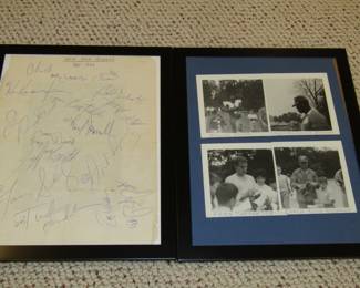 1966 NY Giants autographs