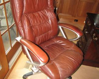 Leather office chair