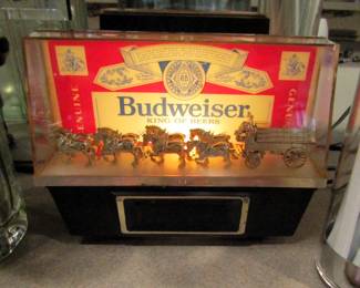 Budweiser bar top light