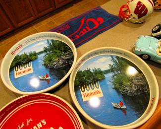 Hamm's beer trays