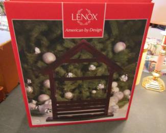 Lenox "First Blessing" Manger, Jesus, Mary & Joseph