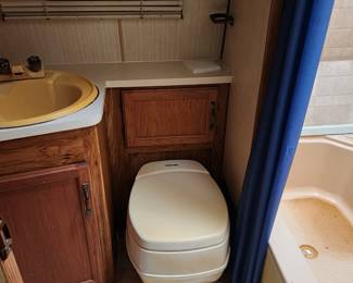 Bathroom in Camper