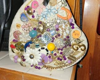 Box she made out of Jewelry