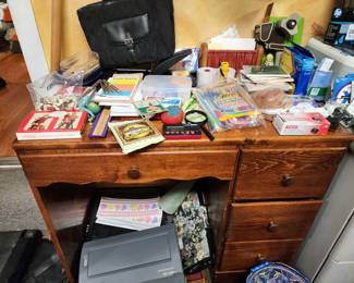 Small Desk - Office Supplies