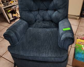 Blue Swivel Chair - We have 2!