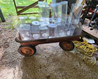 Old Radio Wagon- Display Shelves