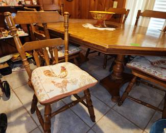 Base of Dining Table - One of the Dining Chairs