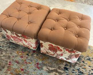 Storage Cubes/Foot Stools