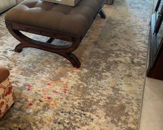 Multi-Colored Contemporary Rug 8ft x 10ft                            Made by Safavieh in Turkey