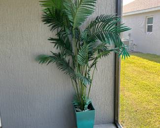 Faux Palm Plant