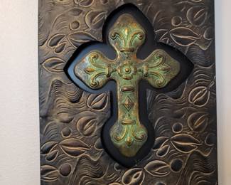 METAL CROSS ART