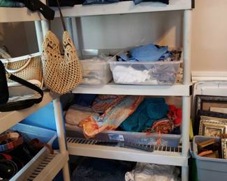 JEANS, SHORTS, SCARVES & WORK OUT CLOTHES