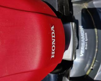 Honda HRX 217 self propelled lawn mower, self propelled, adjustable speed,  easy start mulcher & bagger-$150