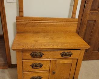 ANTIQUE WASH STAND $50