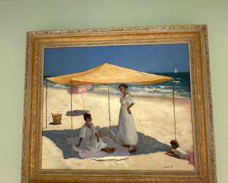 Dennis Perrin, American 1950 -2021                                                  Oil on Canvas