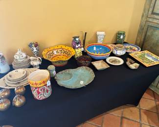 Italian Pottery, American Pottery