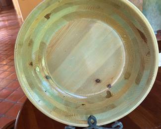 Leon Watson large wooden bowl