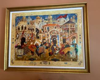 Roy Fairchild Woodward Original Serigraph 