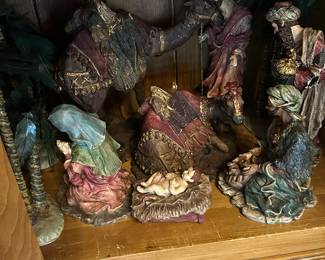 Vintage Nativity Set