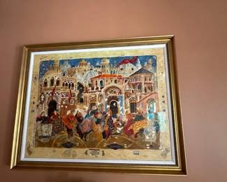 "Big Blue Sky" Original Serigraph