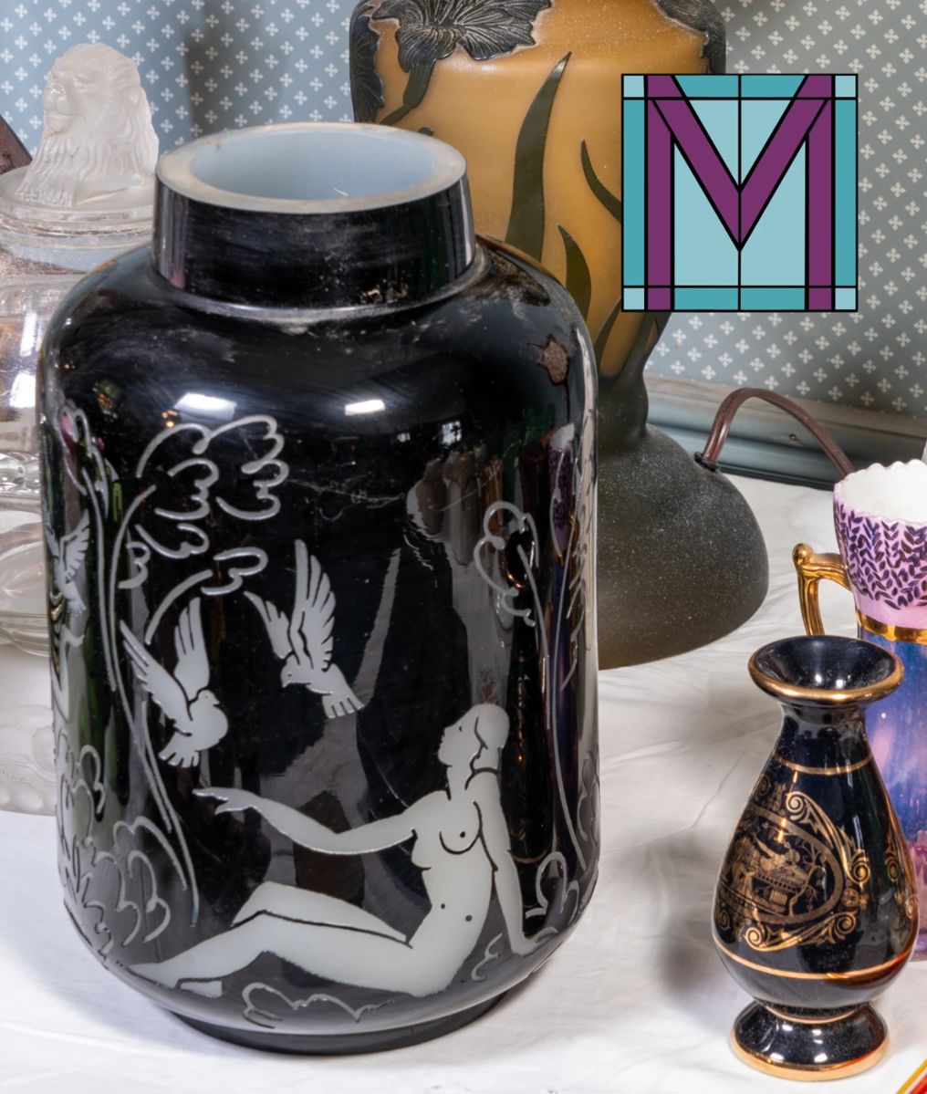 Remarkable Steuben glass vase