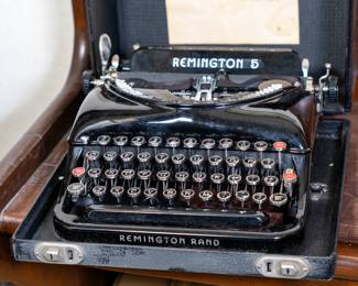 Vintage Remington typewriter