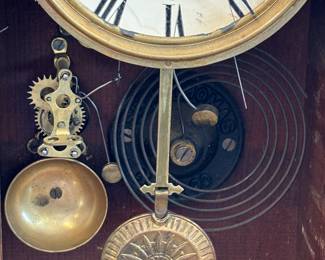 Seth Thomas Dual Function Oak Parlor Clock