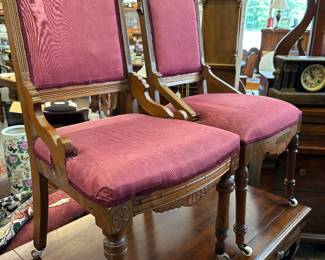 Victorian Eastlake Chairs