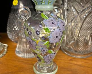 Tracey Porter Hand Painted Vase approx 10"