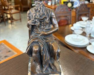 "Moses" by Michelangelo . Foundry Mark