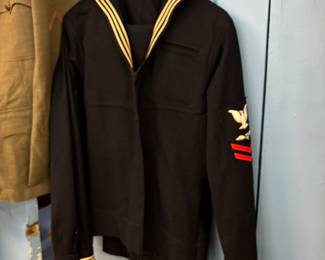 WWI Army uniform, WWII Navy Uniform